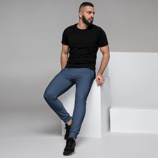 Men's Joggers in Cello Blue