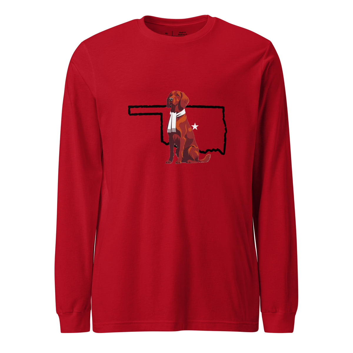 Oklahoma Bred Setter Long Sleeve Tee